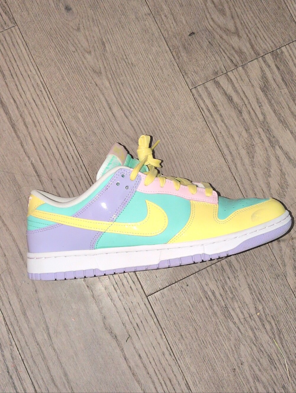 Nike Dunk Low Easter 2026 Sneakers in Pastel Yellow, Mint, Lavender